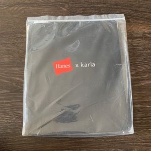 Hanes x Karla T-shirt White Sz M Brand New